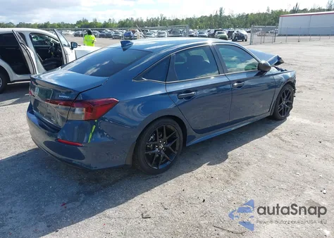 2025 Honda Civic Hybrid Sport/Sport Touring from USA, damaged, VIN 2HGFE4F88SH343042